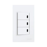 Royu WD605 3-Gang Switch with LED Set (Wide) | Royu by KHM Megatools Corp.